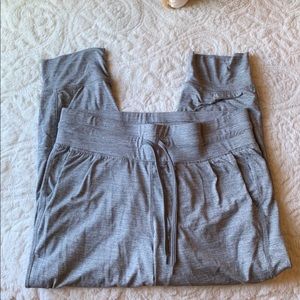 Grey light weight joggers